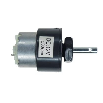 12V, 500 RPM DC Geared Motor