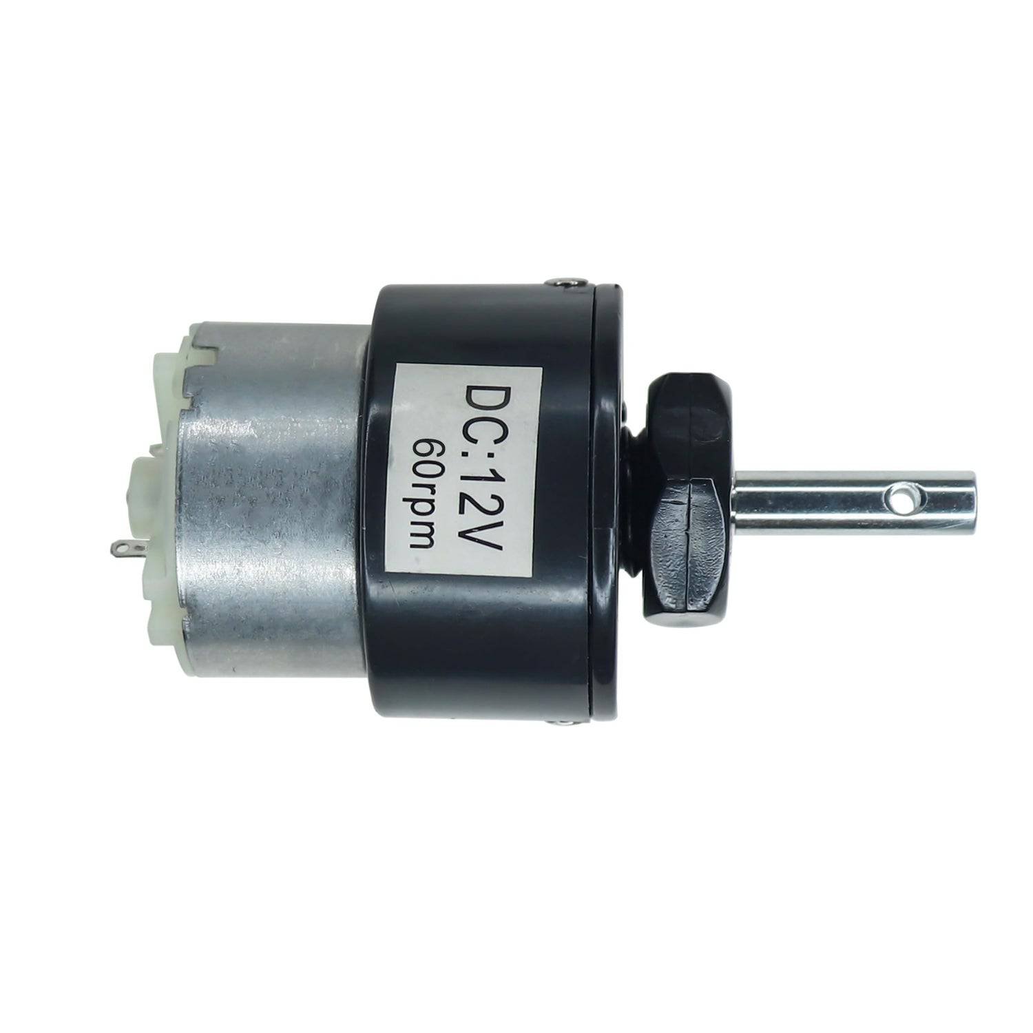 12 V, 60 RPM DC Geared Motor