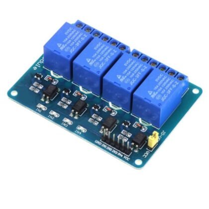 4-Channel 5 V Relay Module with Optocouplers