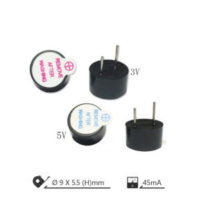 Mini Active Buzzer — Two-Pin, 3 V / 5 V Versions - NARASIMHA R&D LAB