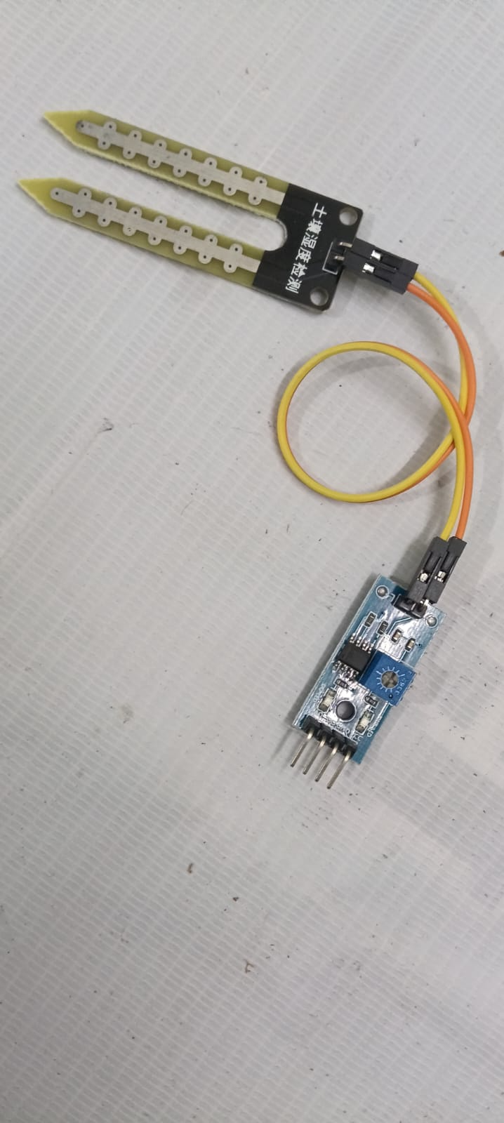 Resistive Soil-Moisture Sensor Kit — YL-69 / FC-28 Type
