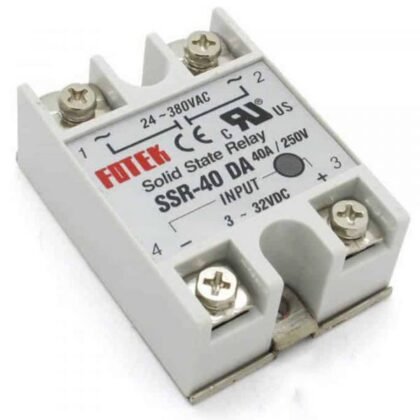 SSR-40DA Solid-State Relay — DC Control, AC Load